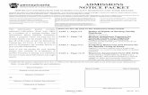 ADMISSIONS NOTICE PACKET - Pennsylvania …dhs.pa.gov/cs/groups/webcontent/documents/form/s_002617.pdfThere are four (4) parts to this Admissions Notice Packet. PART 1 ... Note: A
