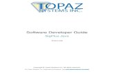 Software Developer Guide - Topaz Systems · SigPlus Java Software Developer Guide Table of Contents Version Changes ... Performance update, providing serial tablet functionality under