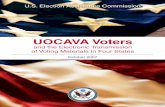 UOCAVA Voters - US Election Assistance Commission Voters and the Electronic... · involved a survey of UOCAVA voters regarding their ... their local voting ... election to develop