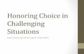 Honoring’Choicein’ Challenging’ SituationsTreatmentUnit(GTU),%South%Madison% Coali,on%of%the%Elderly%and%the%Alzheimer’s%and% Demen,aAlliance%of%Wisconsin% • Shared%concern%thatpersons%with%Demen,a