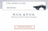 R.V.A. & P.V.A. - McDonough School of Businessfaculty.msb.edu/homak/homahelpsite/webhelp/Content/PVA Profit... · or prospectively –the sources (causes) ... RVA PVA Reconcile profit