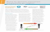 Biochar for agronomic improvement and greenhouse gas ... · recognition that not all biochars ... CSIRO and the University of Western Australia, ... assessing the chemical, physical
