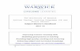 warwick.ac.uk · Web viewYou will find that the word ‘trainee’ is used throughout to mean the trainee teacher; this works better than using the word ‘student’ which can become