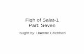 Fiqh of Salat-1 Part: Seven - … · Fiqh of Salat-1 Part: Seven ... Recitation in Maghrib Prayer • The prophet (pbuh) ... • Some scholars (al-Albaani) said that