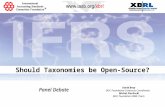 Should Taxonomies be Open-Source? - XBRL Presentations/present… · PPT file · Web view · 2013-06-03A presentation by the IASC Foundation XBRL Team Should Taxonomies be Open-Source?
