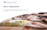 Emerging trends, opportunities and challenges in … trends, opportunities and challenges in Indian restaurant industry Bon Appétit 02 Bon Appétit Contents Foreword 03 Key drivers