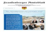 WGF - frankenberg-sachsen.de · Mitteilungsblatt der Stadt Frankenberg/Sa. mit den Ortsteilen Altenhain, Dittersbach, Langenstriegis, Mühlbach, Hausdorf, ... Frau Anne-Marie Starke