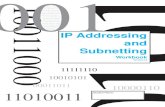 IP Addressing and Subnetting - Kirkwood Community College€¦ · Class C 192.168.0.0 to 192.168.255.255 Default Subnet Masks Class A 255.0.0.0 ... IP Addressing and Subnetting Workbooks