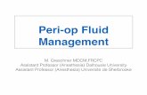 Peri-op Fluid Management - NAPANcnapanc.ca/assets/Forms/Periopfluidmanagement.pdf · Peri-op Fluid Management Preoperative Phase ... Preop Phase What is Jane's fluid deficit at 12:00hrs?