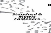 Standard & Metric Fasteners - Disco Automotive · Metric Fasteners. 24 2 ... Metric Type CA Body Bolts G.M. # 11501188 25 Pcs. 5688PK. 29 2 8-1.25 x 25mm 19mm Head Diameter Pan …