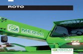 ROTO - MERLO S.p.A. Industria Metalmeccanica · ROTO An UnsTOppAble FORce ... that is the Roto! Three distinct product families offer high profitability and versatility in site tasks
