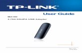 MA180 3.75G HSUPA USB Adapter · The product carries the CE Mark: Person is responsible for marking this declaration: Yang Hongliang . ... TP-LINK’s 3.75G HSUPA USB Adapter, ...