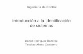 Introducción a la Identificación de sistemascontrol-class.com/Tema_1/Slides/Tema_1_IntroduccionIdentificacion.pdf · Ideas básicas sobre identificación de sistemas. 11.5.1. Planificación