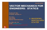 Seventh Edition VECTOR MECHANICS FOR …web.itu.edu.tr/~kurtcebece/sta201-bolum2.pdf · VECTOR MECHANICS FOR ENGINEERS: STATICS Seventh Edition Ferdinand P. Beer E. Russell Johnston,