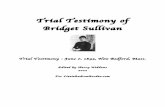 Trial Testimony of Bridget Sullivan - Lizzie Bordenlizzieandrewborden.com/wp-content/uploads/2011/12/Bridget-TrialL.pdf · Trial Testimony of Bridget Sullivan Trial Testimony ...