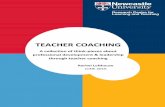 A collection of think-pieces about professional ... · Teacher Coaching; A collection of think-pieces about professional development and leadership through teacher coaching 0 ...