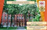 NATIONAL TECHNICAL UNIVERSITY «KHARKIV POLYTECHNIC … · Conflictology; Labor Economics and socially - labor relations. ... the enterprise; understand principles of functioning,