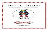 TUSCO TIMES FEBRUARY 14 - tuscolongriders.comtuscolongriders.com/newsletters/TUSCO TIMES FEBRUARY 14.pdfThe February edition of the Cowboy Chronicle features High ... welcomed like