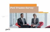 PwC Trustee Survey - PwC UK - Building relationships ... PwC Trustee Survey Trustee Pay How much are trustees paid? Overall the average annual pay for trustees has reduced in the last
