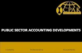 PUBLIC SECTOR ACCOUNTING DEVELOPMENTS - … · PUBLIC SECTOR ACCOUNTING DEVELOPMENTS ... The Accountants Act No. 15, ... Non- Profit Government Organisations Able to