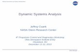 Dynamic Systems Analysis - Glenn Research Center | NASA€¦ ·  · 2013-12-04National Aeronautics and Space Administration Dynamic Systems Analysis 4th Propulsion Control and Diagnostics