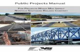 Public Projects Manual - Norfolk Southern Projects Manual Effective Date: July 1, 2013 For Projects Which May iMPact NorFolk southerN railWay coMPaNy. Effective Date: August 1, 2015