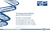 Plasmid DNA purification - MACHEREY-NAGEL … MACHEREY-NAGEL – 02/2017, Rev. 10 Plasmid DNA Purification 1 Components 1.1 Kit contents NucleoBond® PC 20 REF 20 preps 740571 100