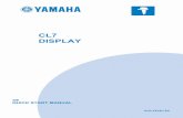 DISPLAY CL7 - Yamaha Motor Company Data Screen The engine data screen appears when you turn on the device. This screen varies based on the engine network and throttle controller. From