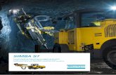 SIMBA S7 - International Homepage - Atlas Copco€¦ · Flexibility Simba S7 is a compact long-hole production drill rig – highly maneuverable in small to medium drift sizes. ...