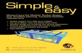 Simpleeasy - Termate · MASTER FRAME 3 DESIGN . HORIZONTAL BUSBAR VERTICAL BUSBAR INTERFACE Designed for swift and easy installation as a main busbar…
