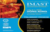 15th International Meeting on Advanced Spine Techniques · PRELIMINARY PROGRAM IMAST 15th International Meeting on Advanced Spine Techniques The Scoliosis Research Society Presents