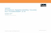 VCE Product Applicability Guide for FedRAMP 2 · Cloud Computing ... An understanding of both NIST 800-53 and FedRAMP controls as ... VCE Product Applicability Guide for FedRAMP 2.0