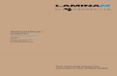 Technical Manual ⁄ Guidelines - Crossville Inc Tilecrossvilleinc.com/wordpress/wp-content/uploads/2014/10/LIT-LAMII...Technical Manual ⁄ Guidelines ... 06 3 MATERIAL HANDLING ...