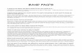 Band FAQ’s - Approaching Beginning Band Students as ... FAQ’s !! I want to do band, but don’t think I’d be very good at it... NONSENSE!! Everybody is capable of learning how