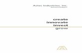 create innovate invest grow - AnnualReports.com · Telsmith, Inc. create innovate invest grow Astec Industries, Inc. Aggregate and Mining Group Vibrating Screen Portable Crushing