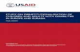 STUDY ON DEINSTITUTIONALIZATION OF CHILDREN AND ADULTS ... on... · Study on Deinstitutionalization of Children and Adults with Disabilities in Europe and Eurasia i LIST OF ACRONYMS