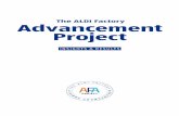 The ALDI Factory Advancement Project - nl.aldi.be ALDI Factory Advancement Project ... management and employees leads to coop- ... • Construction work in order to