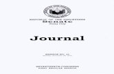 REPUBLIC OF THE PHILIPPINES.pdf · REPUBLIC OF THE PHILIPPINES Pasay City Journal SESSION NO. 41 ... • Barangay Council of Amacalan, Gerona, ... tration and Governance.