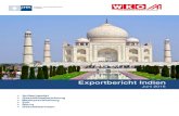 EXPORTBERICHT - IHK Würzburg Schweinfurt€¦ ·  · 2017-01-31Chennai (Madras) 8,9 Mio. Einw. Bengaluru (Bangalore) ... und zu finden. ... Hotel, Transport und Kommunikation (26%)