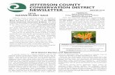JEFFERSON COUNTY CONSERVATION DISTRICT … COUNTY CONSERVATION DISTRICT NEWSLETTER 2018 ... quality resource concerns and that conserve and manage ... Lige Christian… ...