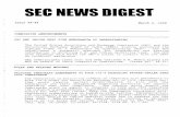 SEC NEWS DIGEST NEWS DIGEST Issue 98-44 March 6, 1998 ... (Pub. L. 104-193), the SEC ... Corp with and into First Union Corporation.
