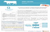 ASM LÁCTEO · ASM LÁCTEO Una solución de negocio diseñada especialmente para el sector lácteo Un software de gestión integral diseñado especialmente para el sector lácteo