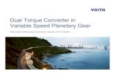 Dual Torque Converter in Variable Speed Planetary Gear · Dual Torque Converter in Variable Speed Planetary Gear | Meyenberg | 2012-Feb-8/9 2 Contents Dual Torque Converter in Variable