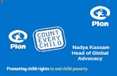 Nadya Kassam Head of Global Advocacy Thank you for the ... · Gender Equality - registration can alert us to gender imbalances and rights violations such as female foeticide \ൡnd