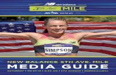 NEW BALANCE 5TH AVE. MILE MEDIA GUIDE - New York … Balance 5th Avenue Mile Media... · new york road runners 1 about the new balance 5th avenue mile schedule of events wheelchairs
