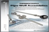 THERMOCOUPLE Pipe Well Assemblies - Pyromation Pipe Well Assemblies ... CODE DESCRIPTION PC Self-contained spring-loaded element ... Example Order Number: