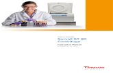 Thermo Scientific Sorvall ST 8R Centrifuge Compliance This product is required to comply with the European Union’s Waste Electrical & Electronic Equipment (WEEE) Directive 2002/96/EC.