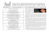 East End Historical District Association’s NEIGHBORHOOD NEWS 2011 web.pdf · East End Historical District Association’s NEIGHBORHOOD NEWS ... John C. Crossman, Jr. ... The East