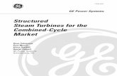 GER-4201 - Structured Steam Turbines for the Combined ... · steam turbine-generator output. In a GE Steam And Gas (STAG) application, the steam turbine ... Structured Steam Turbines