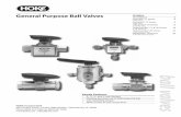 HOKE Incorporated ball valves ball valves provide a wide range of capabilities for various applications. The HOKE general purpose ball valve line includes 2-, 3-, 4- and 5-way designs.